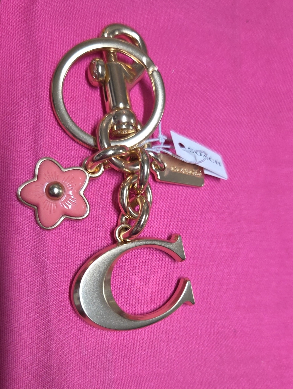 Bnwt: Coach Keychain